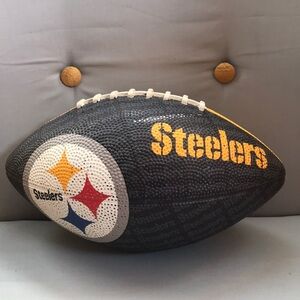 NFL Pittsburgh Steelers youth logo football 10” practice game fan gift